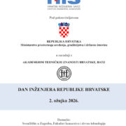 Dan inženjera Republike Hrvatske 2026. – „Inženjerstvo za održivu budućnost“